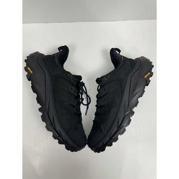 Hoka One One Kaha 2 Low GTX Sz 7.5 Black Hiking Shoes New Men 1123190-BBLC - Picture 4 of 7